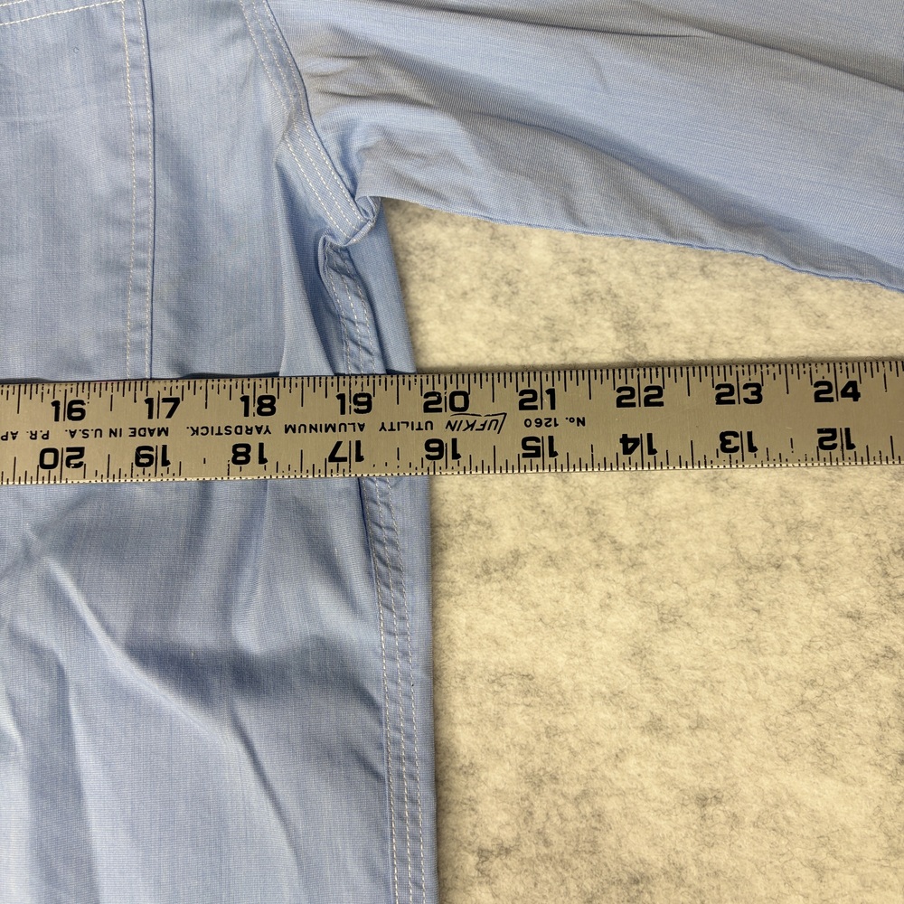 Ralph Lauren Shirt Men’s Medium Blue Long Sleeve Button Front Classic fit - Picture 6 of 8